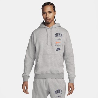 Nike Club Fleece Hoodie voor heren - Grijs