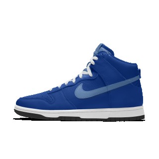 Nike Dunk High By You Custom damesschoenen - Blauw