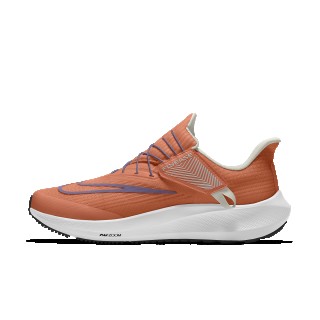 Nike Pegasus FlyEase By You Custom eenvoudig aan te trekken hardloopschoenen voor dames (straat) - Oranje