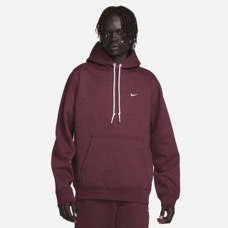 Nike Solo Swoosh Fleecehoodie voor heren - Rood