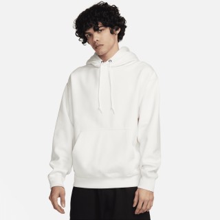 Nike Solo Swoosh Fleecehoodie voor heren - Wit