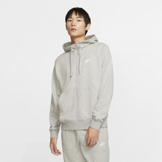 Nike Sportswear Club hoodie met rits voor heren - Grijs