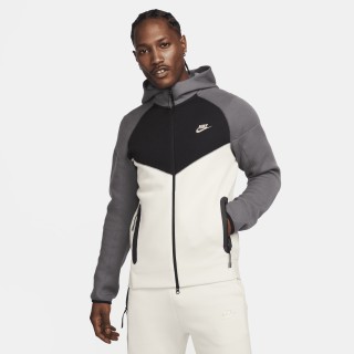 Nike Sportswear Tech Fleece Windrunner hoodie met rits voor heren - Bruin