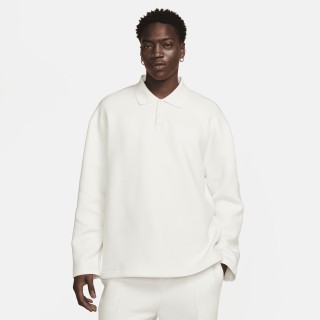 Nike Tech Fleece Reimagined polo voor heren - Wit