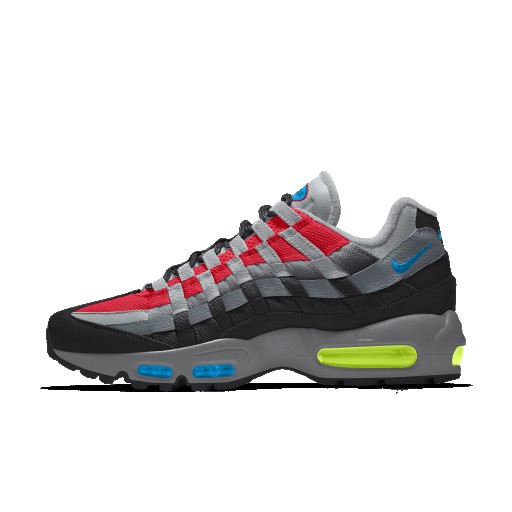 Nike Air Max 95 Unlocked By You Custom herenschoenen - Blauw