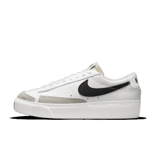 Nike Blazer Low Platform Damesschoen - Wit