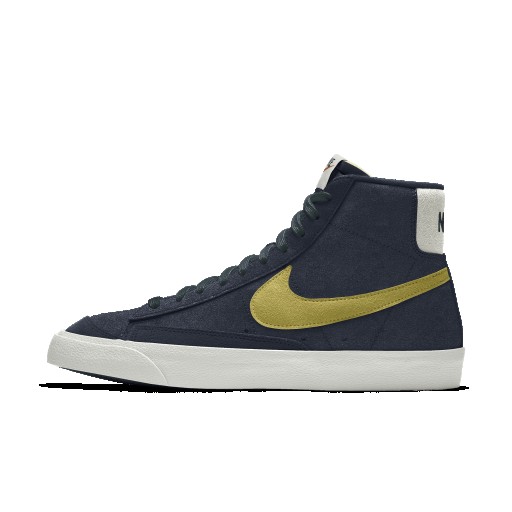 Nike Blazer Mid '77 By You Custom damesschoenen - Zwart