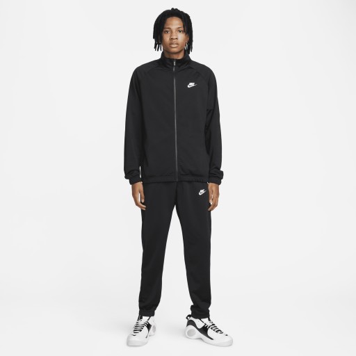 Nike Club poly-knit trainingspak voor heren - Zwart