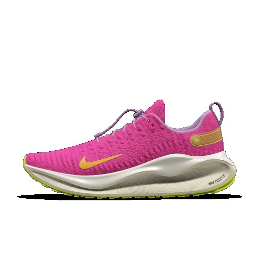 Nike InfinityRN 4 By You custom hardloopschoenen voor heren (straat) - Roze