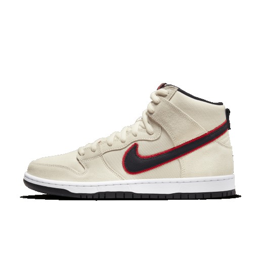 Nike SB Dunk High Pro PRM Skateschoenen - Wit