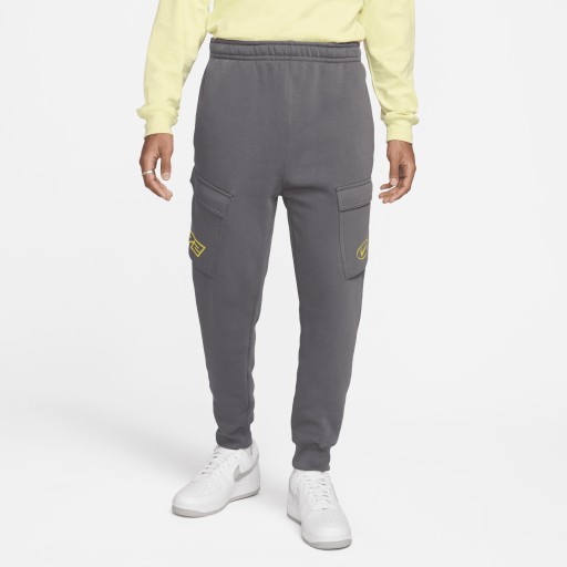 Nike Sportswear Cargobroek van fleece voor heren - Grijs