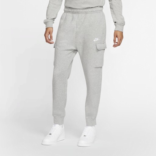 Nike Sportswear Club Fleece Cargobroek voor heren - Grijs