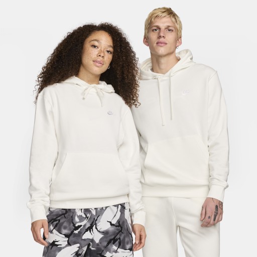 Nike Sportswear Club Fleece Hoodie - Wit