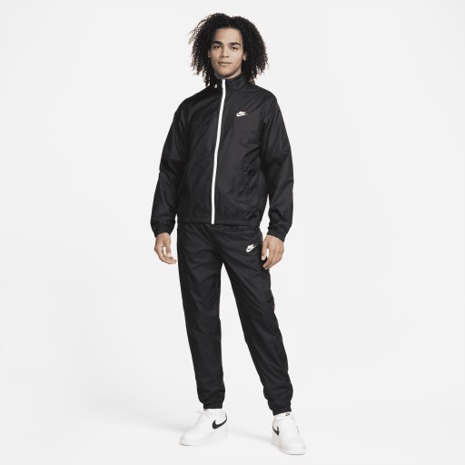 Nike Sportswear Club Geweven trainingspak met voering voor heren - Zwart