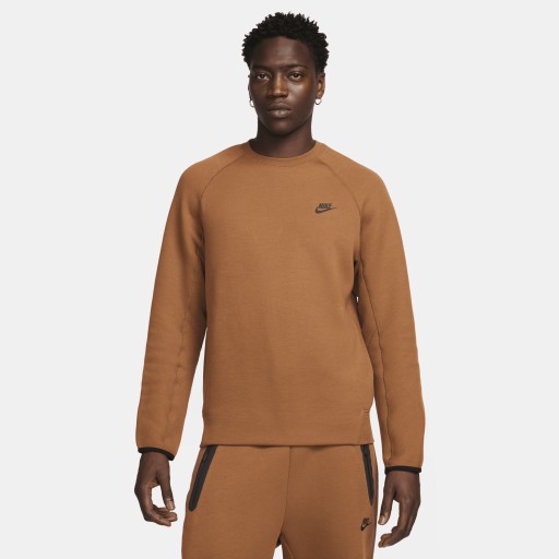 Nike Sportswear Tech Fleece Herentop met ronde hals - Bruin