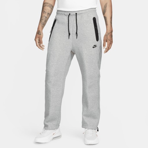 Nike Sportswear Tech Fleece joggingbroek met open zoom voor heren - Grijs