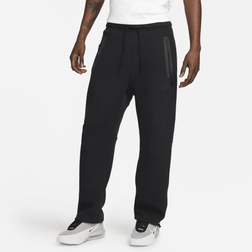 Nike Sportswear Tech Fleece joggingbroek met open zoom voor heren - Zwart