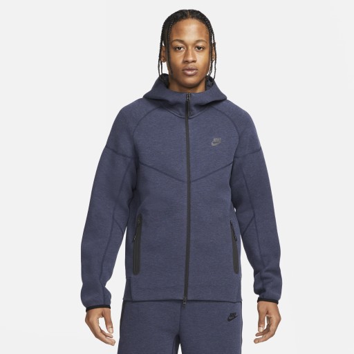 Nike Sportswear Tech Fleece Windrunner Hoodie met rits voor heren - Blauw