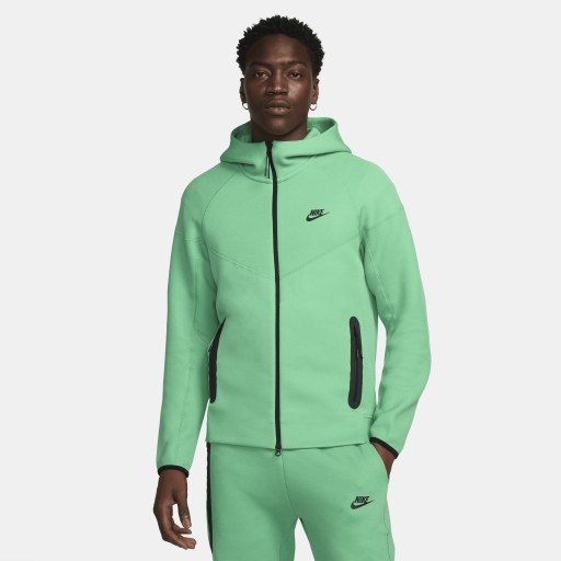 Nike Sportswear Tech Fleece Windrunner Hoodie met rits voor heren - Groen